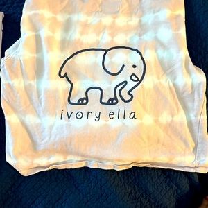 Ivory Ella Crop Hoodie L & Matching Leggings M